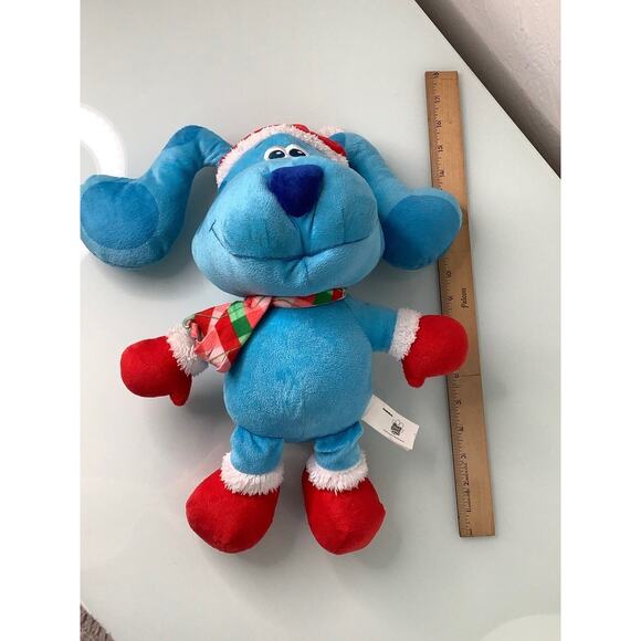 Blues Clues Santa Claus Christmas Plush toy EUC - Picture 5 of 8